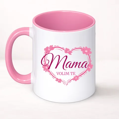 Mama volim te! - Šolja Classic – izdelek sa printom