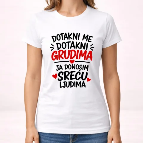 Dotakni me dotakni grudima 1 - Majica - Ženska