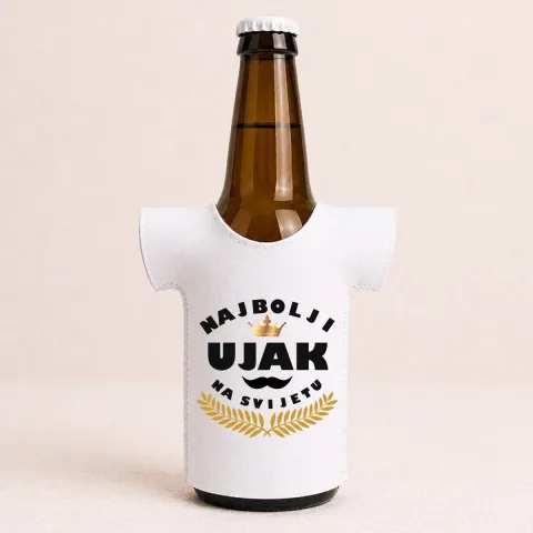 Najbolji ujak na svijetu - Majica za flaše – izdelek sa printom