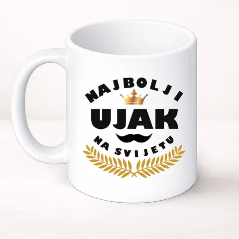 Najbolji ujak na svijetu - Šolja Classic – izdelek sa printom
