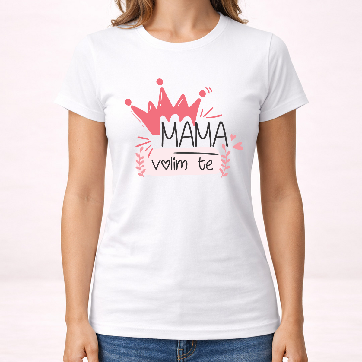 Mama volim te - Majica - Ženska – prikaz izdelka