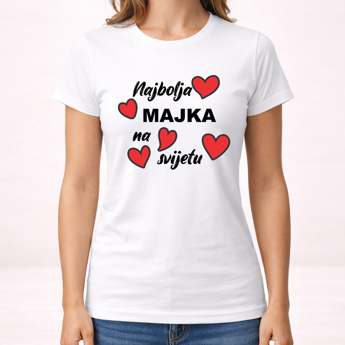 Najbolja majka na svijetu - Majica - Ženska – prikaz proizvoda