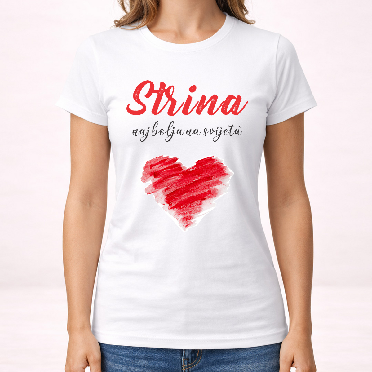 Strina najbolja na svijetu - Majica - Ženska – prikaz proizvoda