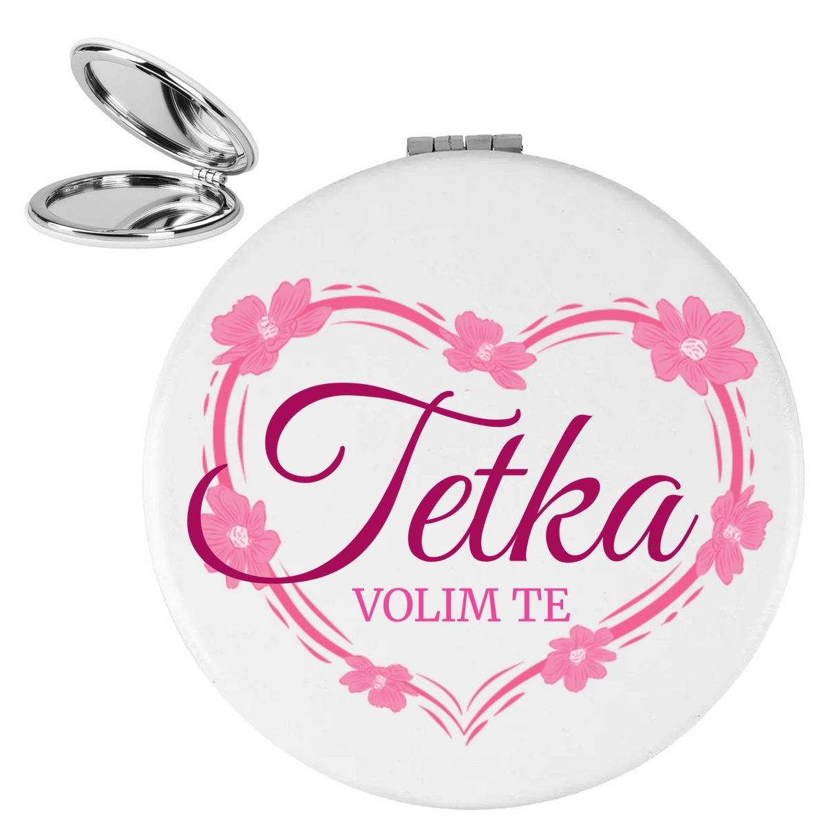 Tetka volim te! - Ogledalce – prikaz izdelka