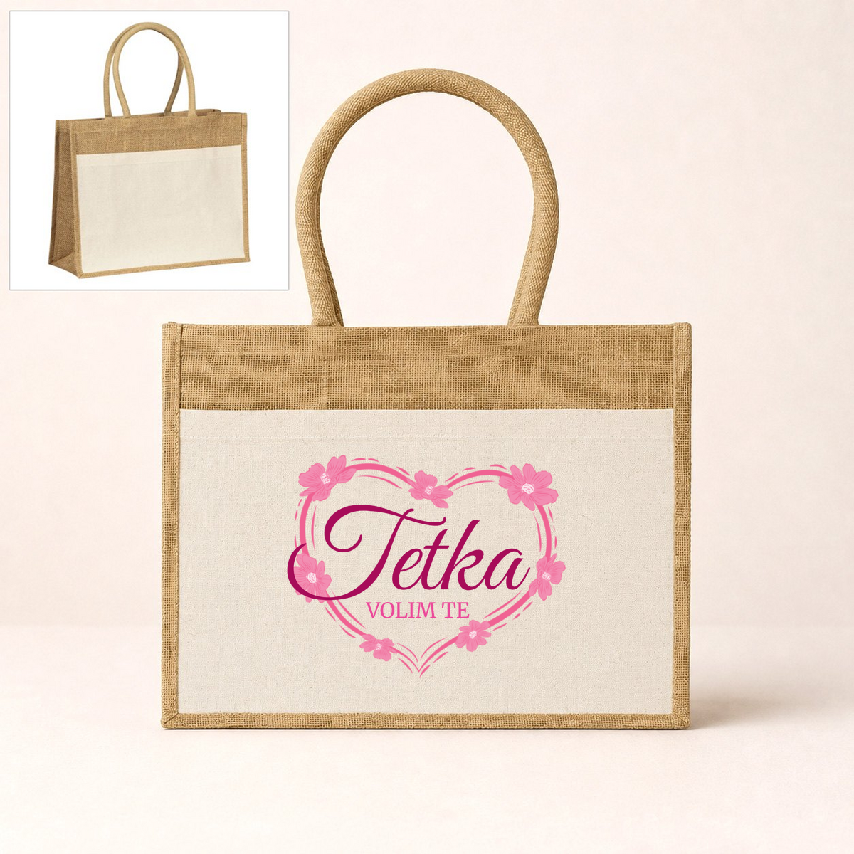 Tetka volim te! - Torba Caramel – prikaz izdelka